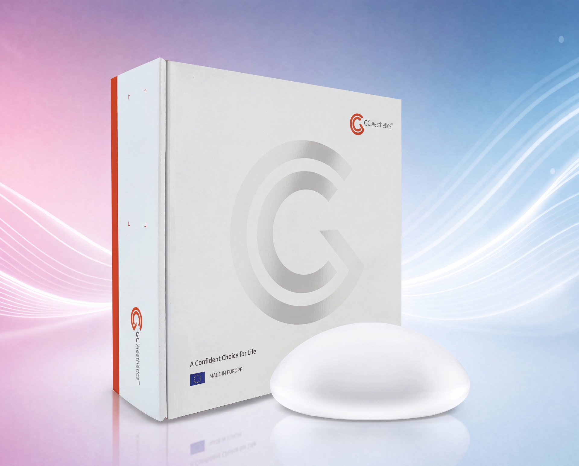 PERLE Produktverpackung mit Implantat